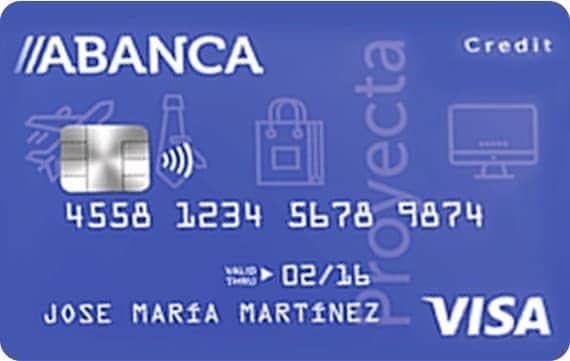 Tarjeta de Crédito Abanca Visa Clip
