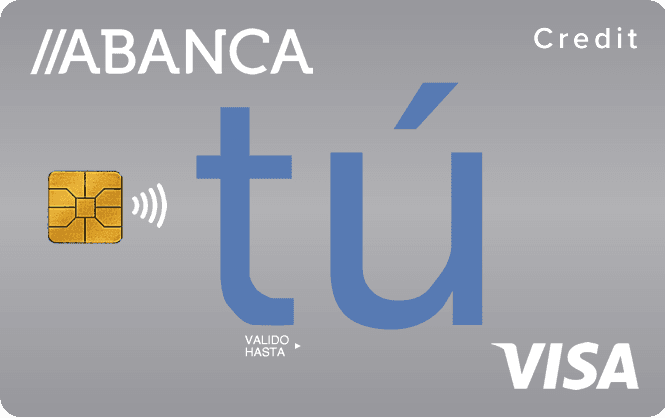 Tarjeta de Crédito Tú de Abanca: Sin comisiones, acceso a servicios bancarios en línea y beneficios exclusivos para tus compras.
